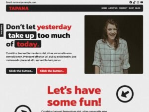Tapana WordPress Theme