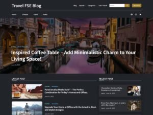 Travel FSE Blog WordPress Theme