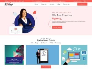 Unique Startup WordPress Theme