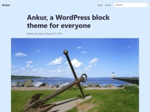 Ankur WordPress Theme