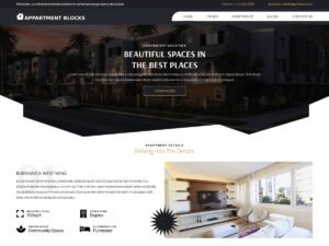 Apartment Blocks WordPress Theme