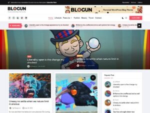 Blogun WordPress Theme