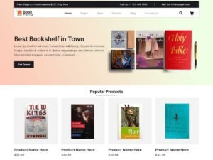 Books Printing WordPress Theme