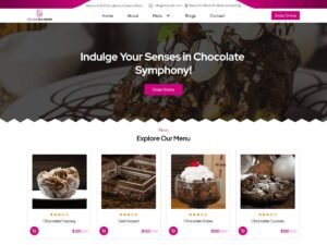 Chocolate Ice Cream WordPress Theme
