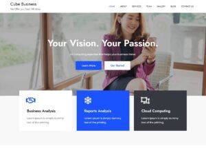 Cube Business WordPress Theme