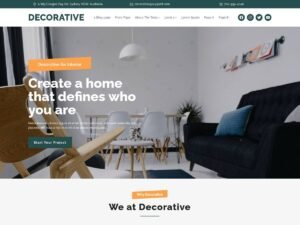 Decorative WordPress Theme