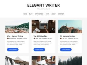 Elegant Writer WordPress Theme