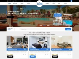 Expert Hotel Booking WordPress Theme