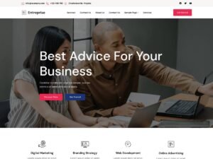 Gutenify entreprise WordPress Theme