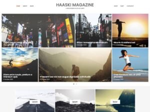 Haaski Magazine WordPress Theme