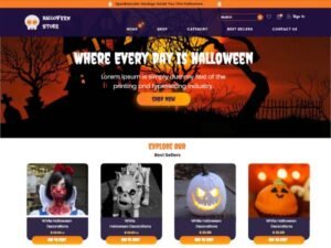 Halloween Shop WordPress Theme