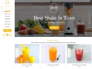 Juice Center WordPress Theme