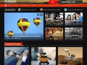 Kuza Magazine WordPress Theme