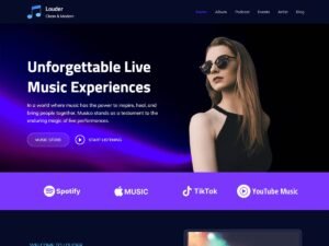 Louder WordPress Theme