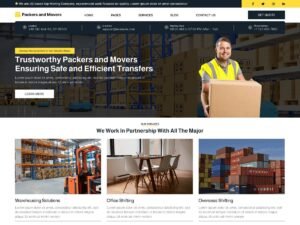 Packers Movers Company WordPress Theme