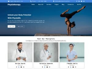 Physiotherapy Clinic WordPress Theme