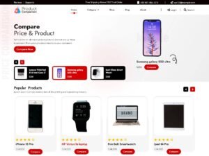 Product Comparison Woocommerce WordPress Theme