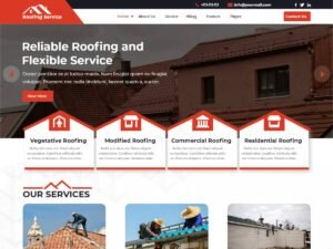 Roofing Solutions WordPress Theme
