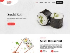 SKT Sushi WordPress Theme