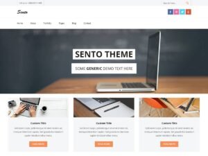 Sento Blog WordPress Theme
