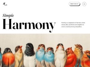 Simple Harmony WordPress Theme