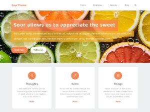 Sour WordPress Theme