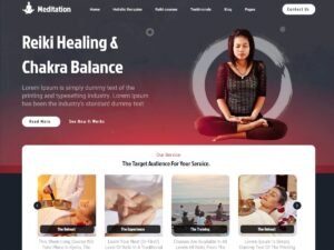 Spiritual Meditation WordPress Theme