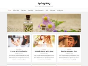 Spring Blog WordPress Theme