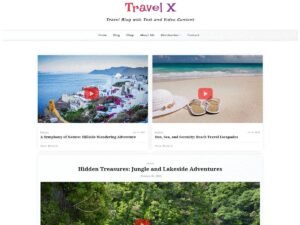 Travel X WordPress Theme