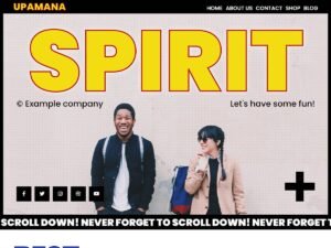 Upamana WordPress Theme