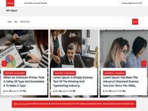 WP Digest WordPress Theme