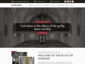 Worship WordPress Theme