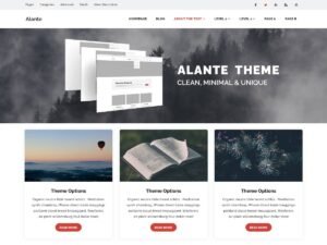 Alante eBlog WordPress Theme