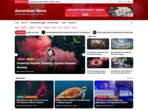 Ascendoor News WordPress Theme