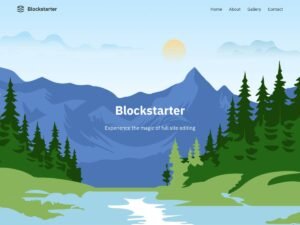 Blockstarter WordPress Theme