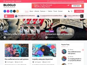 Bloglo WordPress Theme