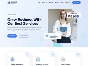 Bosa Business Services WordPress Theme