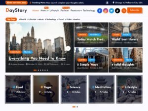 DayStory WordPress Theme