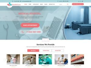 Expert Healthcare WordPress Theme