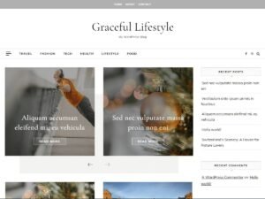 Graceful Lifestyle WordPress Theme