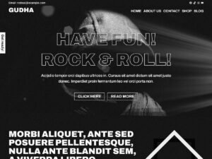Gudha WordPress Theme