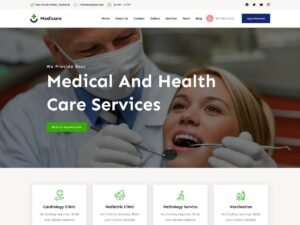 Gutenify Medicare WordPress Theme