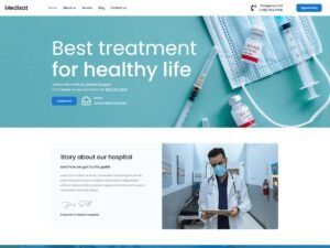 Medisat WordPress Theme