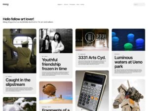 Moog WordPress Theme