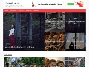 News Hours WordPress Theme