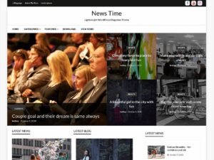 News Time WordPress Theme