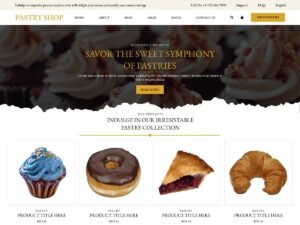 Pastry Bakers WordPress Theme