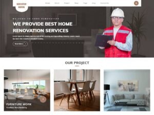 Renovation Roofing WordPress Theme