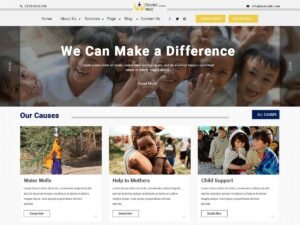 Social NGO WordPress Theme