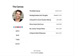 The Canvas WordPress Theme